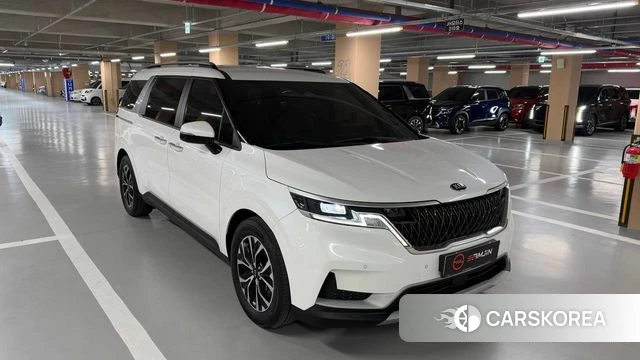 Kia Carnival 4th generation 2021 Белый из Кореи
