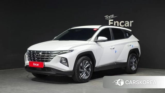 Hyundai Tucson Hybrid (NX4) 2023 Белый из Кореи