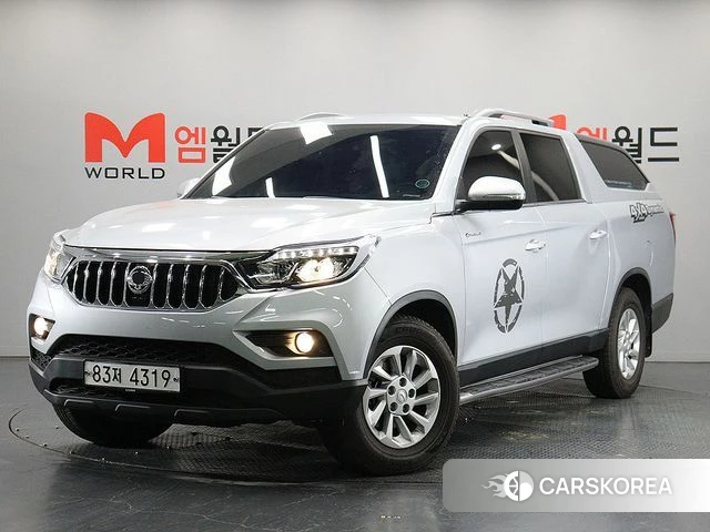 Ssangyong Rexton Sports Cannes 2019 Серебряный из Кореи