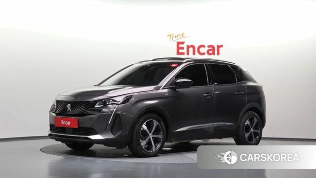 Peugeot 3008 second generation 2021 Серый из Кореи