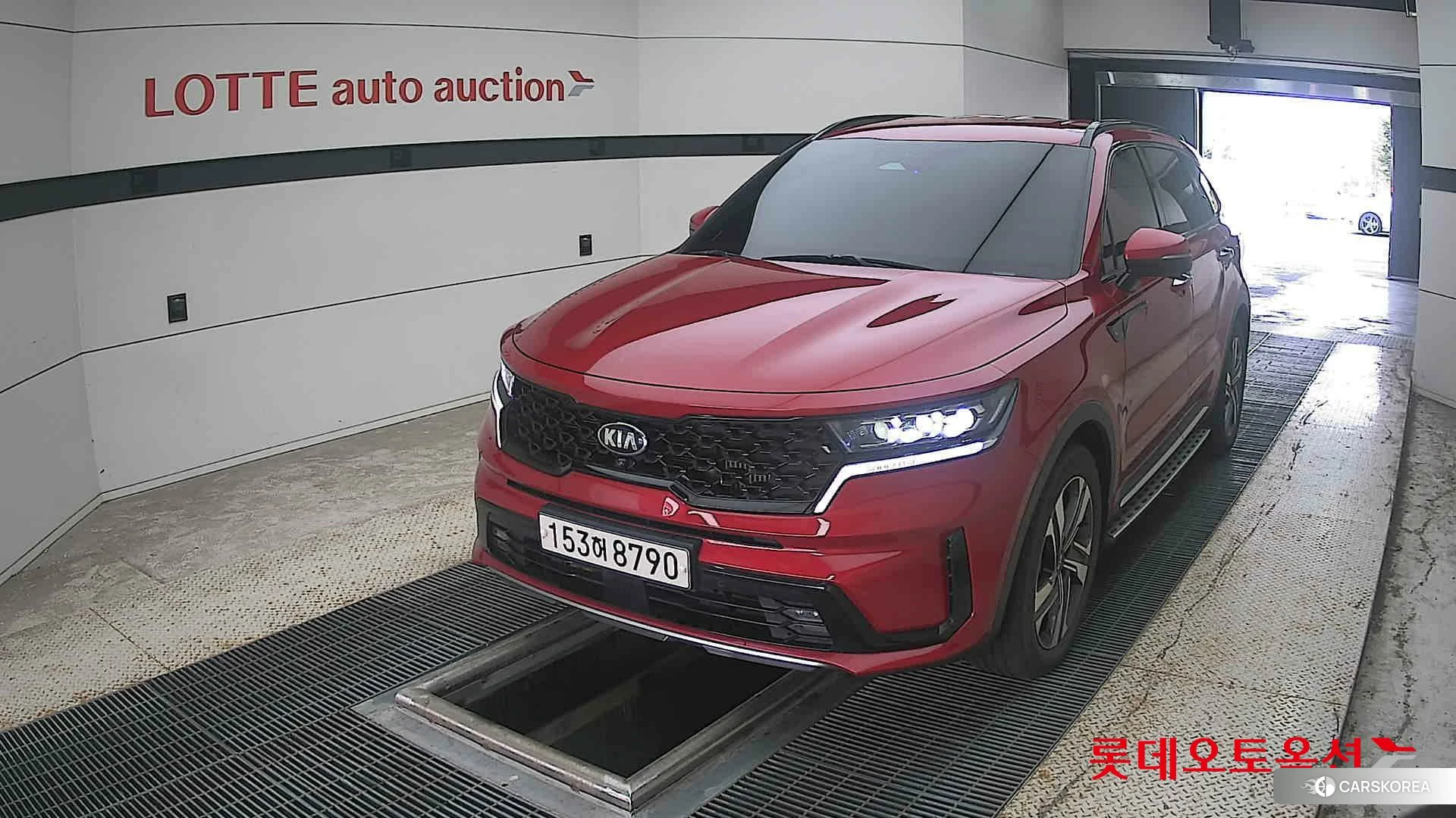 Kia Sorento Hybrid 2021 Runway Red из Кореи