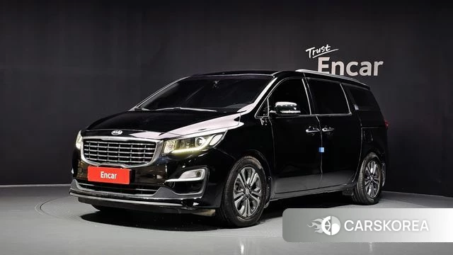 Kia The New Carnival 2018 Черный из Кореи