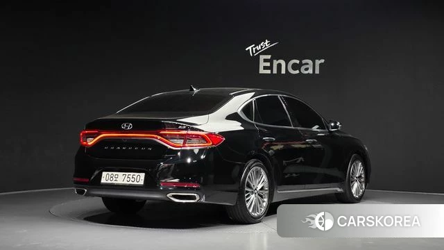 Hyundai Grandeur IG 2018 Черный из Кореи