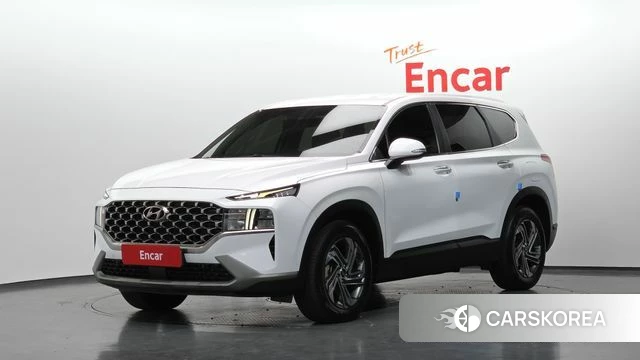 Hyundai The New Santa Fe 2022 Белый из Кореи