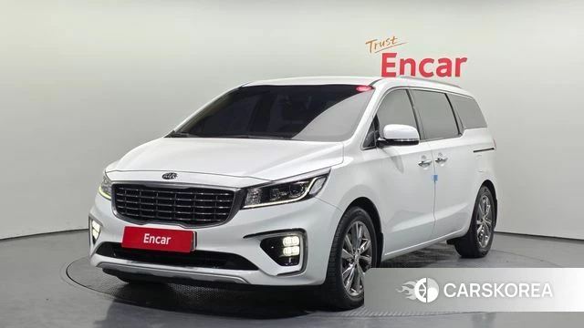 Kia The New Carnival 2019 Белый из Кореи