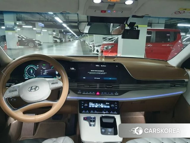 Hyundai The New Grandeur IG Hybrid 2022 Белый из Кореи