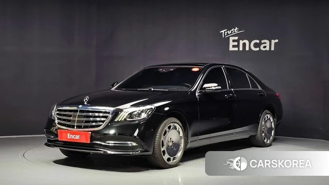 Mercedes-Benz S-Class W222 2020 Черный из Кореи