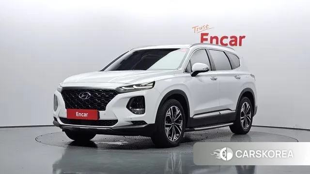 Hyundai Santa Fe TM 2018 Белый из Кореи