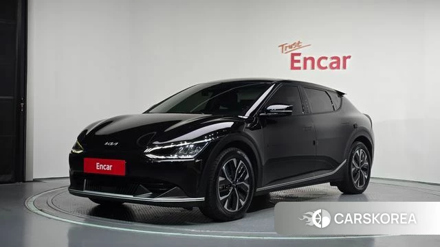 Kia EV6 2022 Черный из Кореи