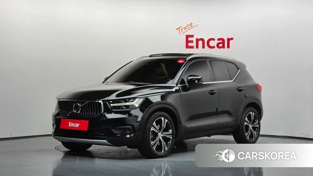 Volvo XC40 2020 Черный из Кореи