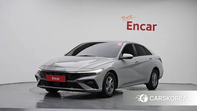 Hyundai The New Avante (CN7) 2024 Серебристо-серый из Кореи