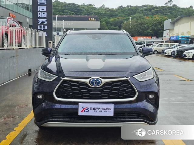 Toyota Highlander 2021 Синий из Китая