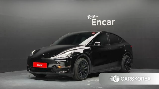 Tesla Model Y 2022 Черный из Кореи