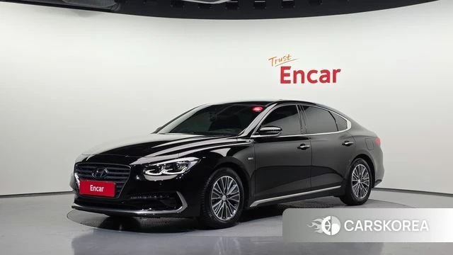 Hyundai Grandeur IG Hybrid 2018 Черный из Кореи