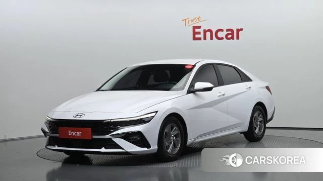 Hyundai The New Avante (CN7) 2023 Белый из Кореи
