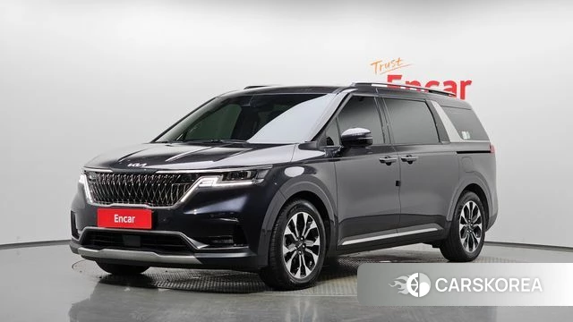 Kia Carnival 4th generation 2023 Серый из Кореи