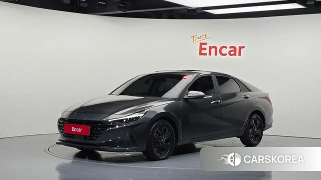 Hyundai Avante (CN7) 2022 Серый из Кореи