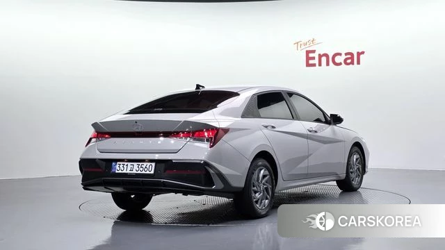 Hyundai The New Avante (CN7) 2025 Серебристо-серый из Кореи