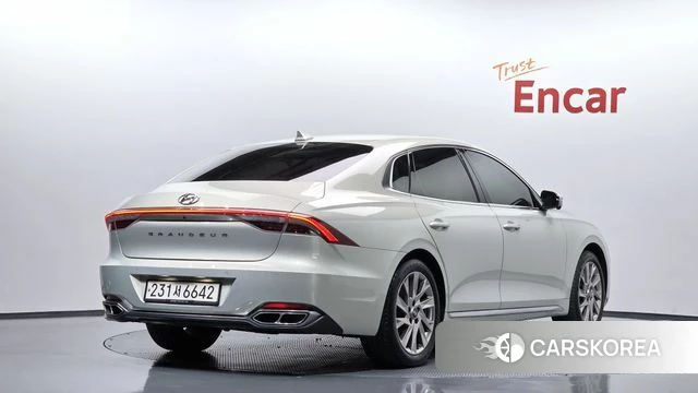 Hyundai The New Grandeur IG Hybrid 2020 Серебряный из Кореи