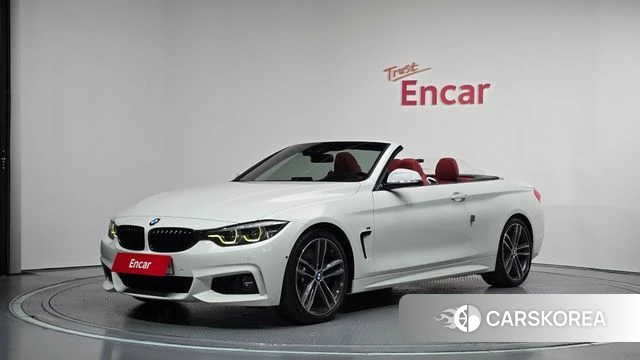 BMW 4 Series (F32) 2018 Белый из Кореи