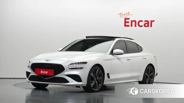 Genesis The New G70 2021 Белый из Кореи