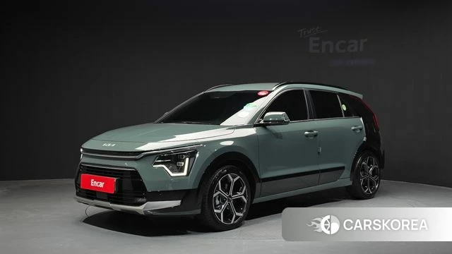 Kia Di Ol Nu Niro 2022 Зеленый из Кореи