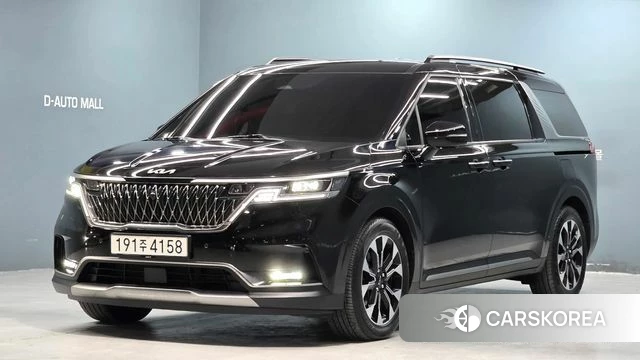 Kia Carnival 4th generation 2021 Черный из Кореи