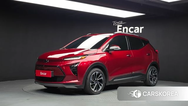 Chevrolet (GM Daewoo) Bolt EUV 2022 Красный из Кореи