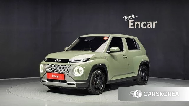 Hyundai Casper 2022 Светло-зеленый из Кореи