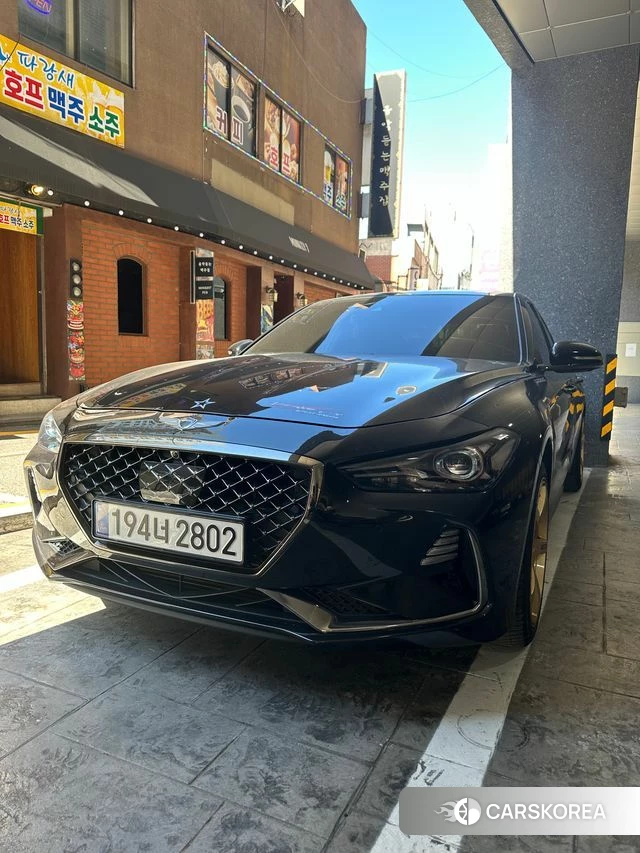 Genesis G70 2020 Черный из Кореи