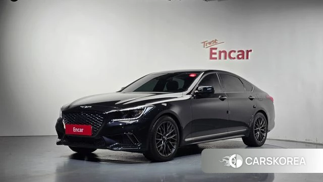 Genesis G80 2018 Черный из Кореи
