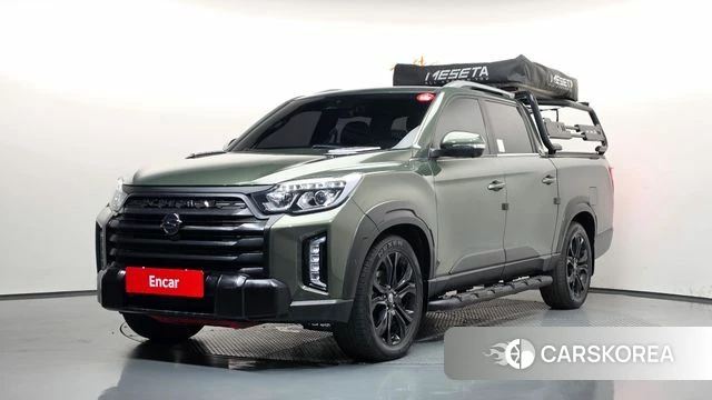 Ssangyong The New Rexton Sports Cannes 2023 Зеленый из Кореи