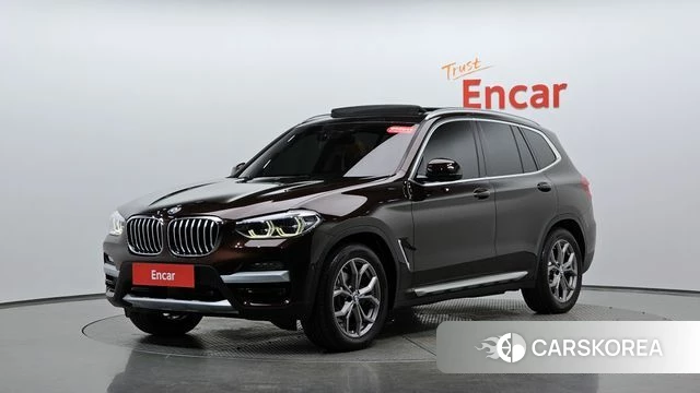 BMW X3 (G01) 2020 Коричневый из Кореи