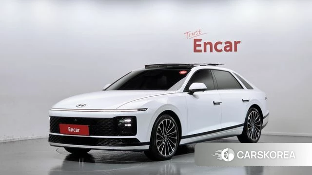Hyundai Grandeur Hybrid (GN7) 2024 Белый из Кореи
