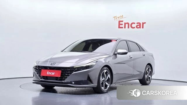 Hyundai Avante (CN7) 2023 Серебристо-серый из Кореи