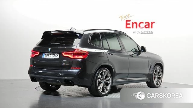BMW X3 (G01) 2021 Черный из Кореи