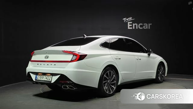 Hyundai Sonata (DN8) 2022 Белый из Кореи