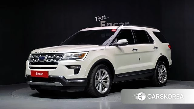 Ford Explorer 2018 Белый из Кореи