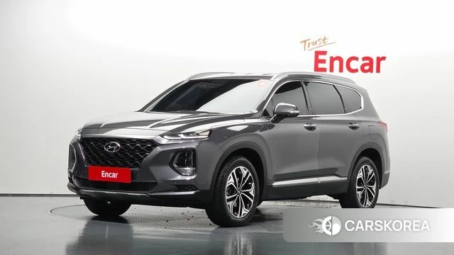 Hyundai Santa Fe TM 2018 Серый из Кореи