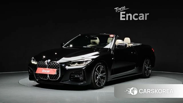 BMW 4 Series (G22) 2021 Черный из Кореи