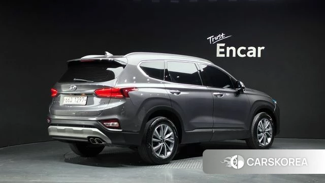 Hyundai Santa Fe TM 2018 Серый из Кореи