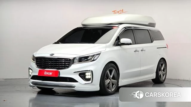 Kia The New Carnival 2018 Белый из Кореи