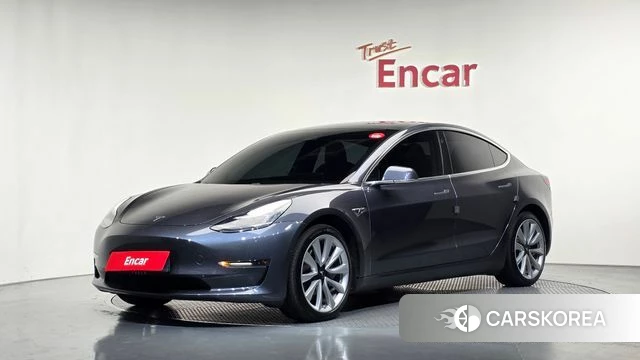 Tesla Model 3 2020 Серый из Кореи