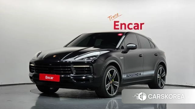 Porsche Cayenne (PO536) 2021 Черный из Кореи