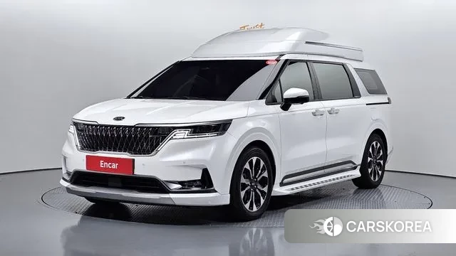 Kia Carnival 4th generation 2021 Белый из Кореи