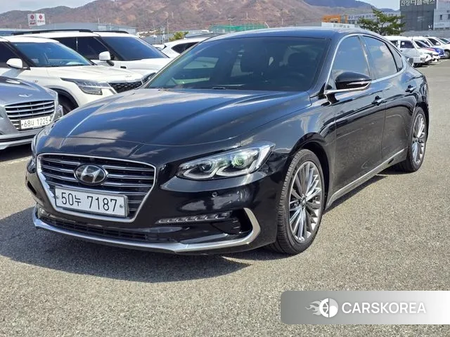 Hyundai Grandeur IG 2018 Черный из Кореи