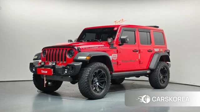 Jeep Wrangler (JL) 2019 Красный из Кореи