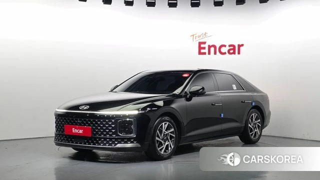 Hyundai Grandeur (GN7) 2023 Черный из Кореи