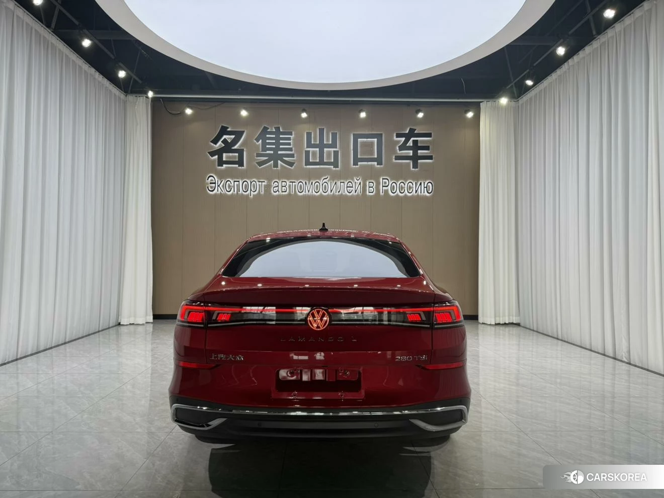 Volkswagen Lamando 2022 Красный из Китая