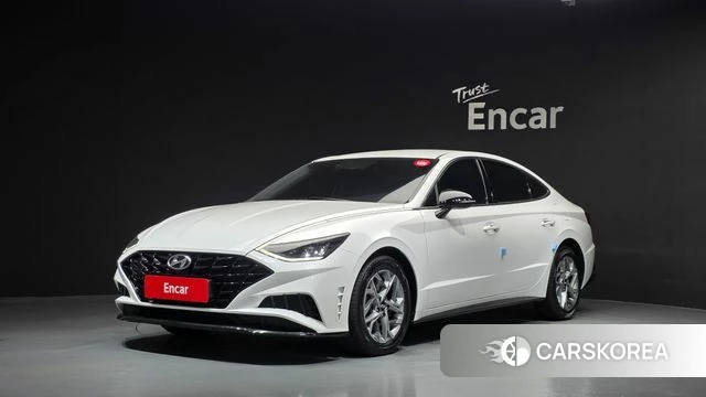 Hyundai Sonata (DN8) 2022 Белый из Кореи